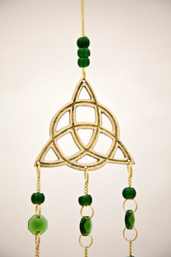 Metal Celtic Knot Wind Chime The World Tree