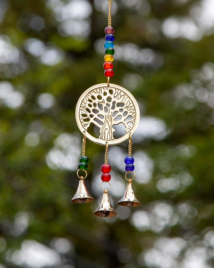 Metal Celtic Tree of Life Wind Chime The World Tree